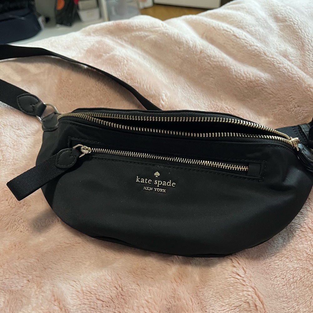 Kate Spade Black Belt Bag/Fanny Pack